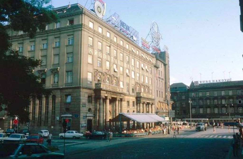 Cesarčeva ulica - Trg Republike 1970-ih godina